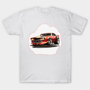 Street Rod Camaro Illustration - Image T-Shirt